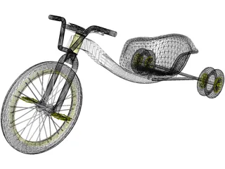 Drift Trike 3D Model preview