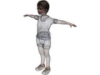 Child 3D Model preview