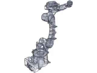 Kawasaki Robotics BA 006N 3D Model preview