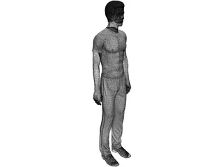 Male 3D Model preview