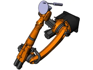 Kuka KR12 6-Axis Robot 3D Model preview