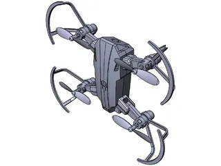 Drone 3D Model preview