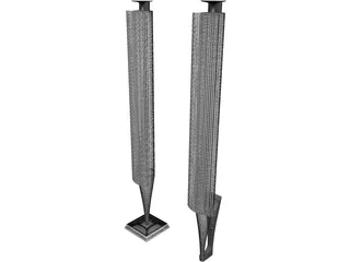 Bang&Olufsen Beolab 18 Speakers 3D Model preview