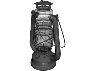 Lantern 3D Model preview