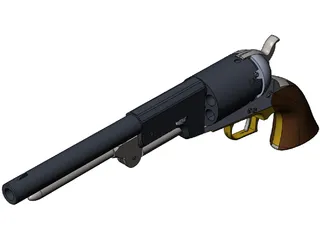 Colt Walker 3D Model preview