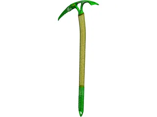 Ice Axe 3D Model preview