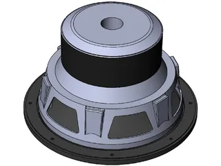 JL Audio 8w3v3 Subwoofer 3D Model preview