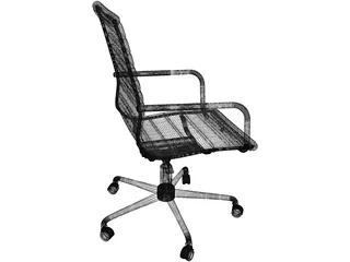 Cadeira Seattle Home Office Chair 3D Model preview