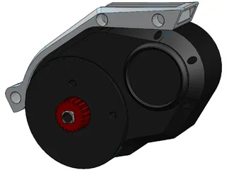 Continental Revolution 48V Electric Bike Motor 3D Model preview