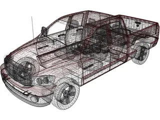 Dodge Ram (2007) 3D Model preview