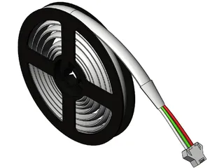 LED Reel 3D Model preview