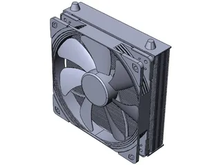 Noctua NH-L9 3D Model preview