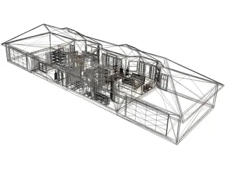 House 3D Model preview