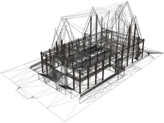 Church 3D Model preview