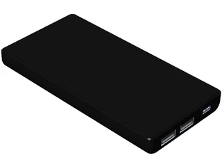 Blackweb Battery Pack 3D Model preview