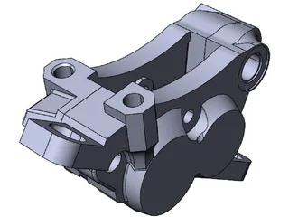 Shimano Zee Calliper 3D Model preview