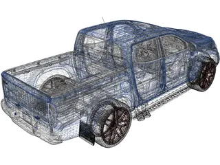 Mercedes-Benz X-Class AMG Concept 3D Model preview