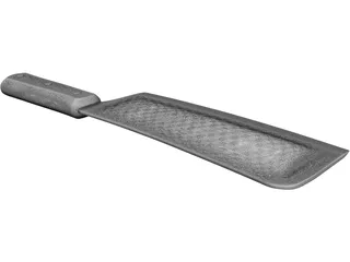 Meat Cleaver 3D Model preview