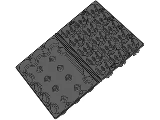 Egg Packaging 3D Model preview