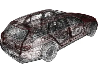 Mercedes-Benz E350d [W213] 3D Model preview