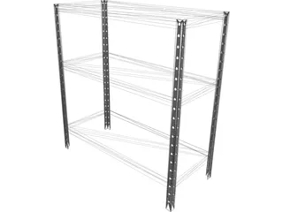 Basement Rack 3D Model preview