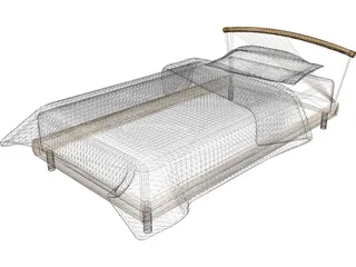 Bed 3D Model preview