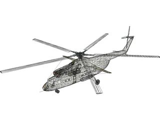 Mil Mi-6 Hook 3D Model preview