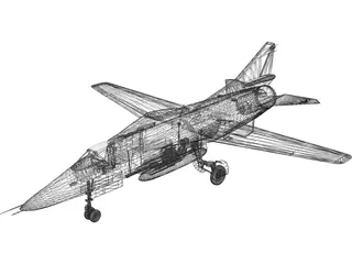 MiG-27 Mikoyan 3D Model preview