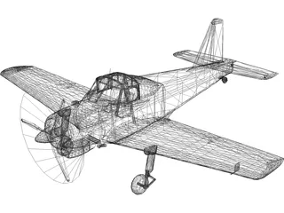 Percival P.56 Provost 3D Model preview