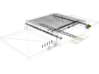 Star Wars Ship Hangar 3D Model preview