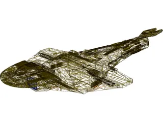 Star Trek Cardassian Angelor 3D Model preview