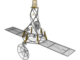 Mariner 2 3D Model preview