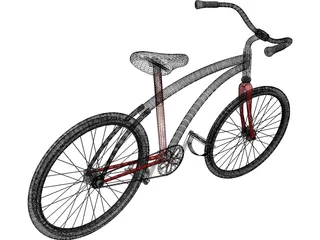 Bicycle 3D Model preview