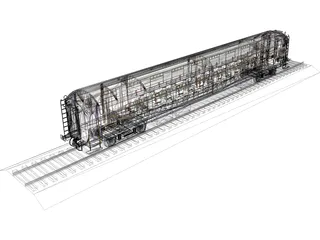 European Express [+Interior] 3D Model preview