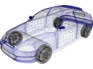 Honda Civic 3D Model preview