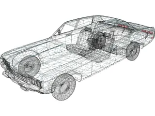 AMC Matador 3D Model preview