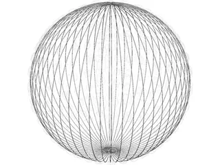 Globe Candelar 3D Model preview