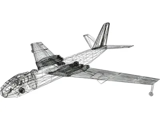 Junkers EF 132 3D Model preview