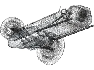 Tricycle 3D Model preview