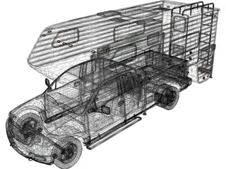 Camper 3D Model preview