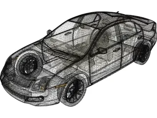 Ford Fusion 3D Model preview