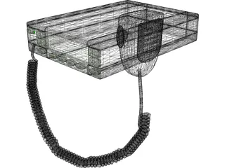 2 Way Radio 3D Model preview