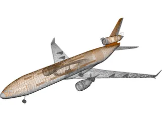 McDonnell Douglas MD-11 3D Model preview