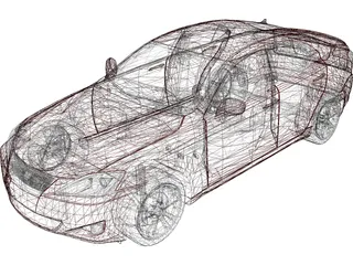 Lexus IS 350 (2006) 3D Model preview