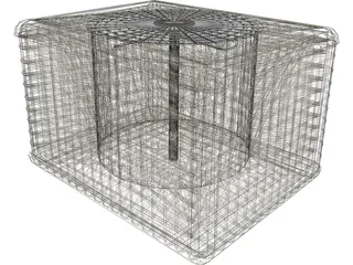 Air Conditioner 3D Model preview