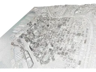 San Diego City 3D Model preview