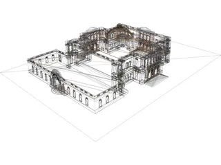 Paraninfo 3D Model preview