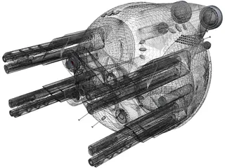 Drone Oblivien 3D Model preview