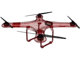 Drone 3D Model preview