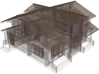 House 3D Model preview